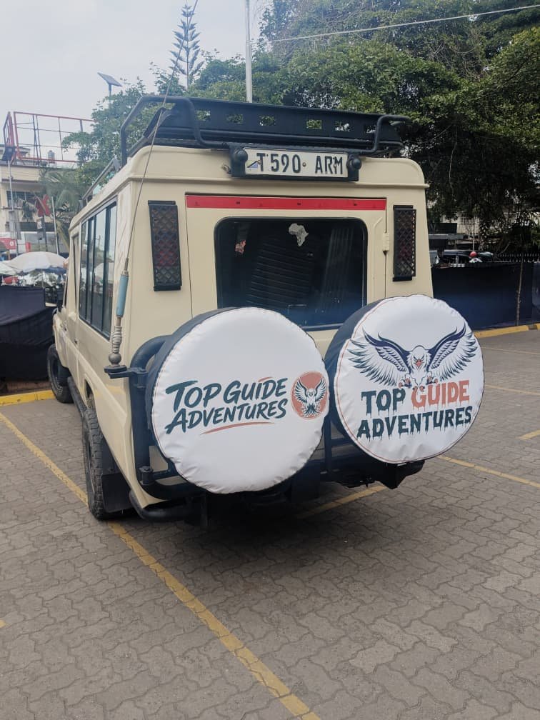 Top Guide Adventures safari vehicle in Tanzania