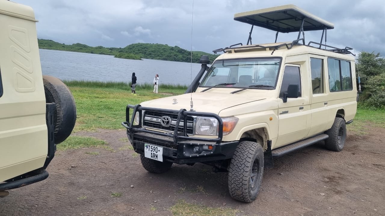 Top Guide Adventures safari vehicle open roof
